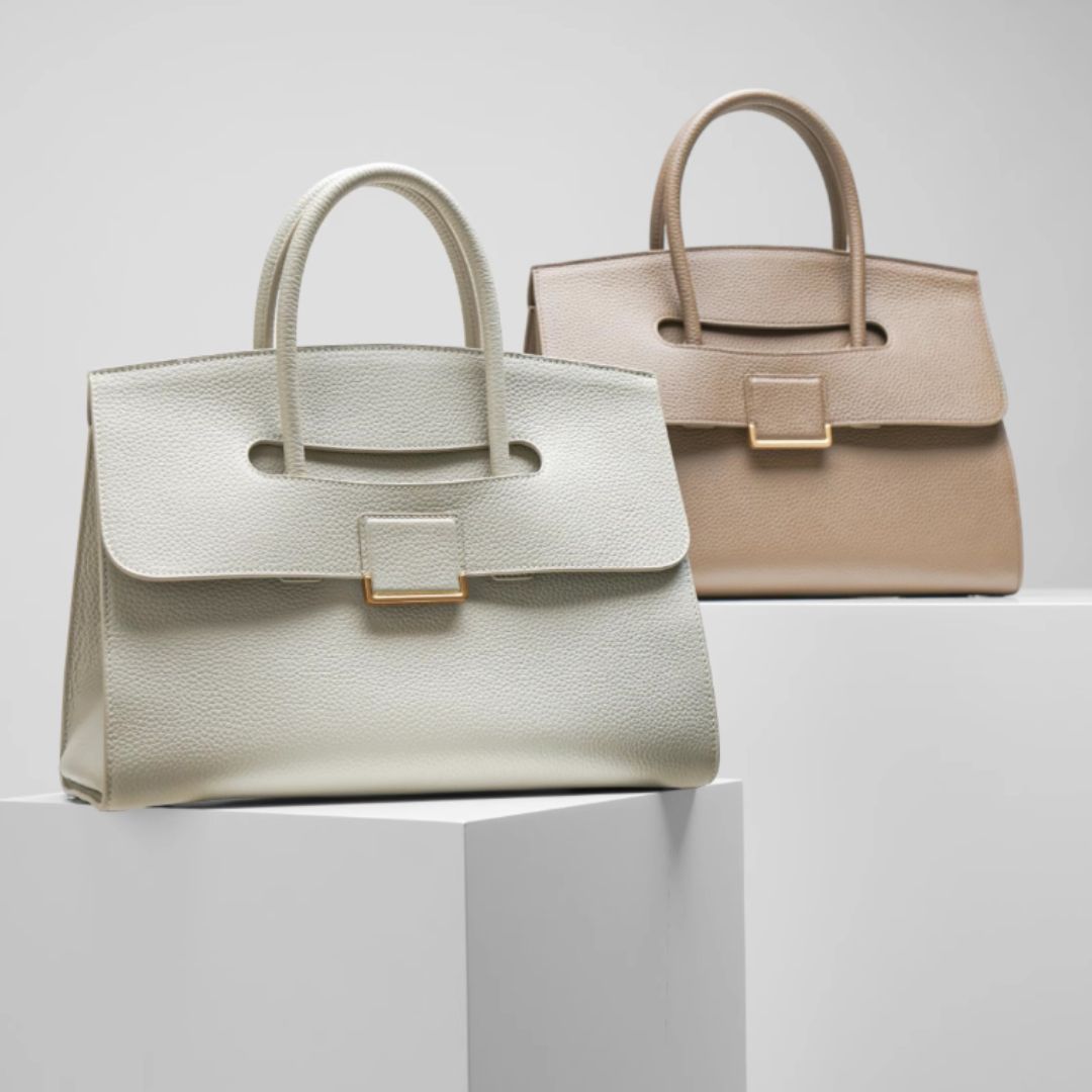 Bolsa con asa de encaje