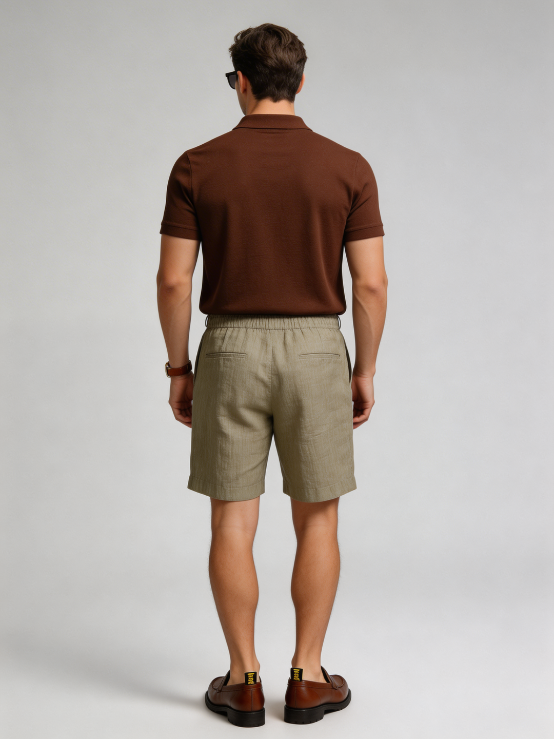 Pantalón corto de Lino