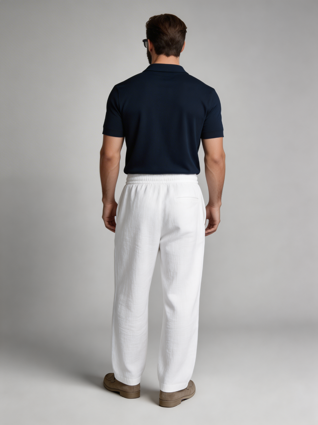 Pantalón largo de Lino