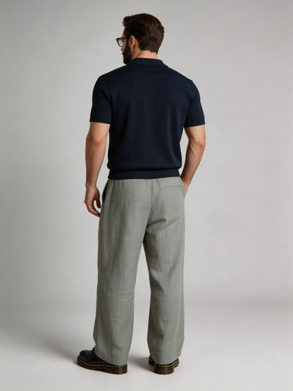 Pantalón largo de Lino