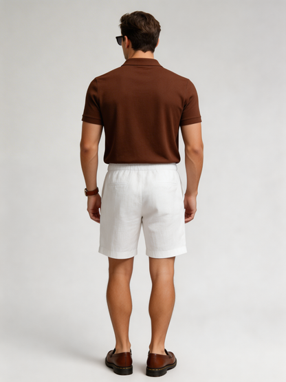 Pantalón corto de Lino