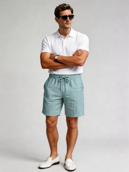 Pantalón corto de Lino