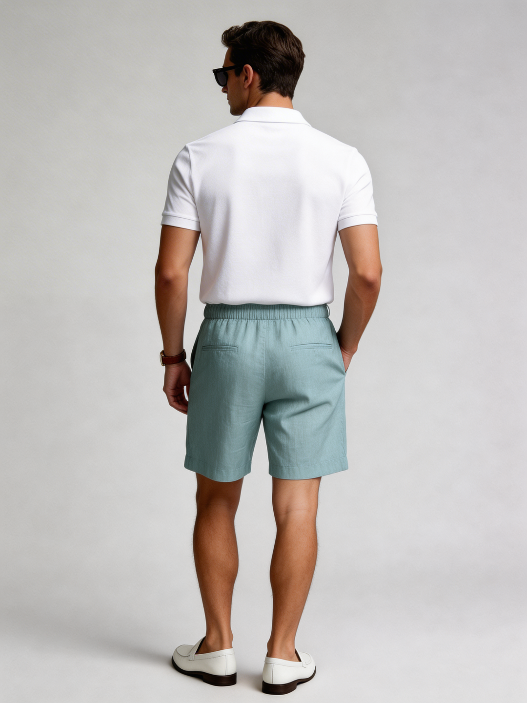 Pantalón corto de Lino