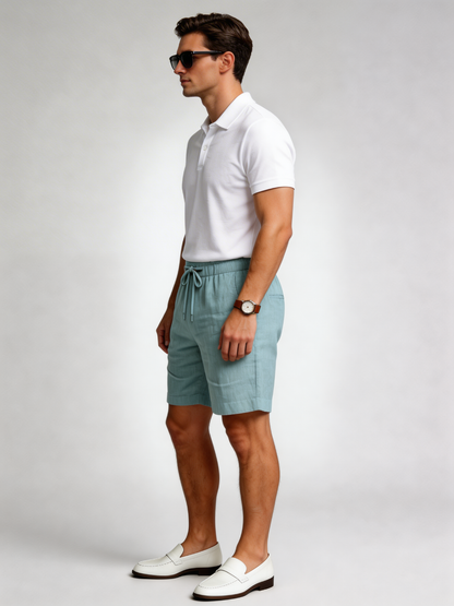 Pantalón corto de Lino