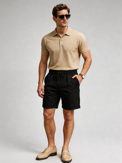 Pantalón corto de Lino