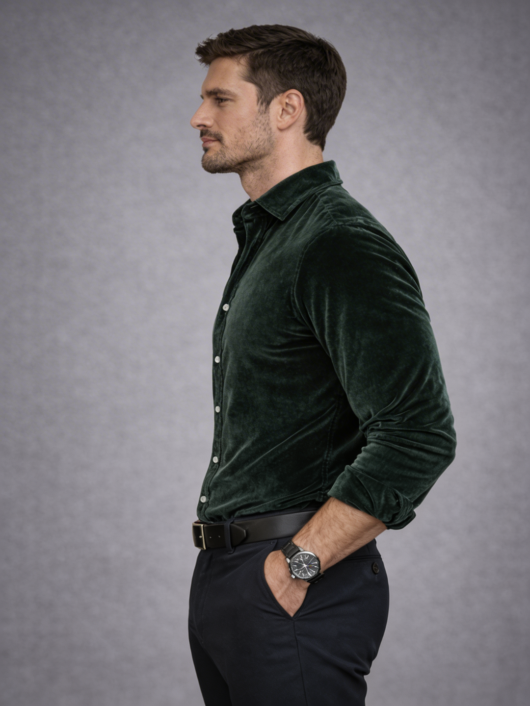 Camisa terciopelo