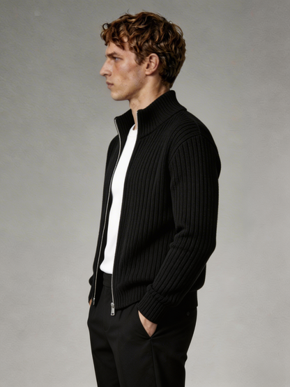 chaqueta long zip