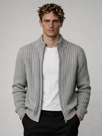 chaqueta long zip