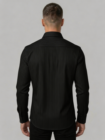 Camisa Rayas Manga Larga