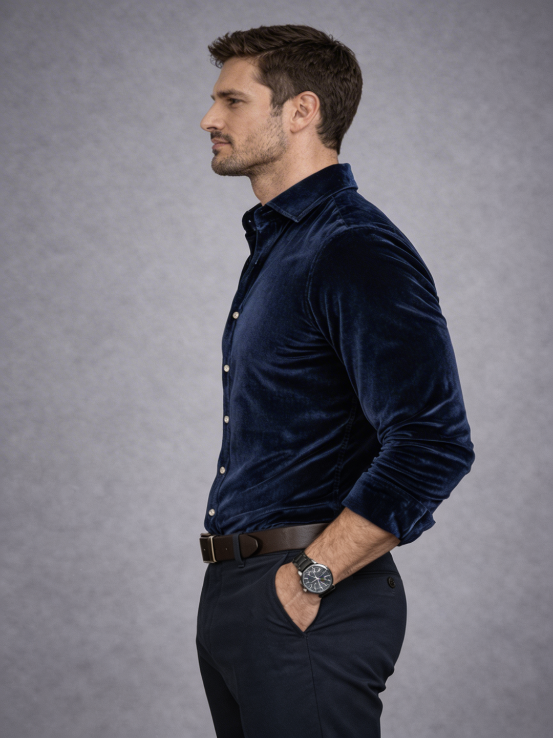 Camisa terciopelo