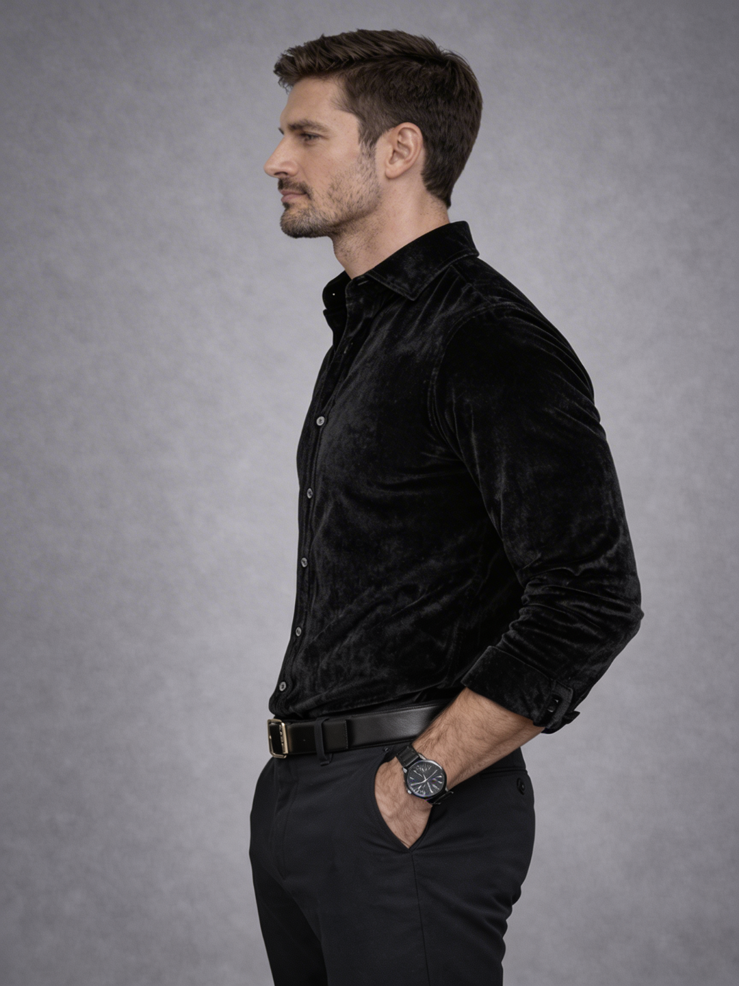 Camisa terciopelo
