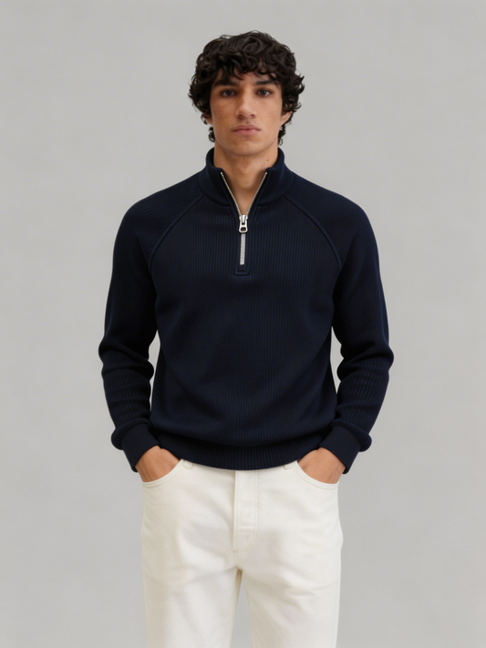 sudadera short zip