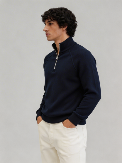 sudadera short zip