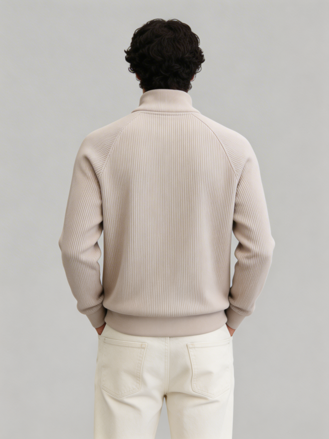sudadera short zip