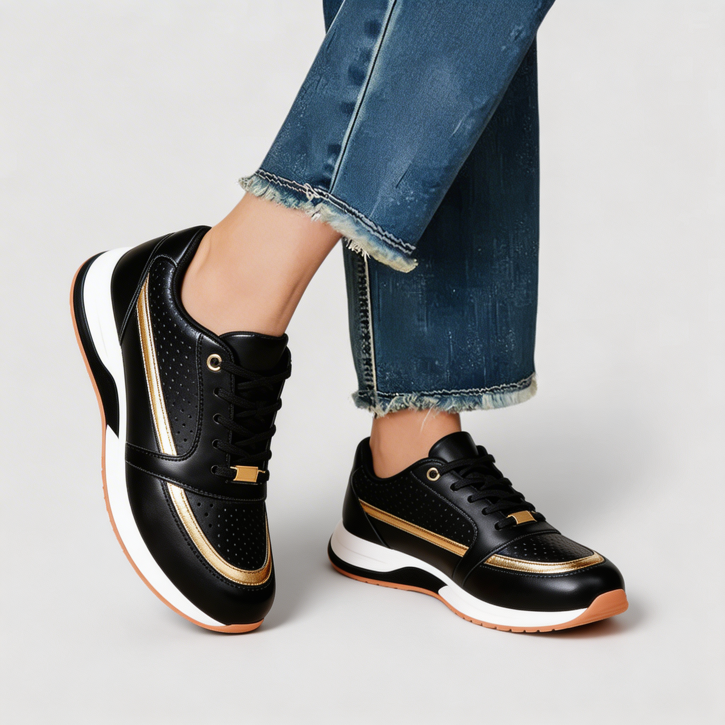 Niva | Zapatillas de Cuero